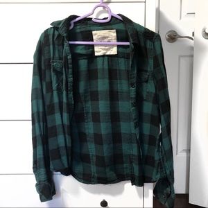 3/$20 Green Flannel